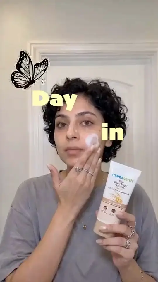 Skincare routine UGC